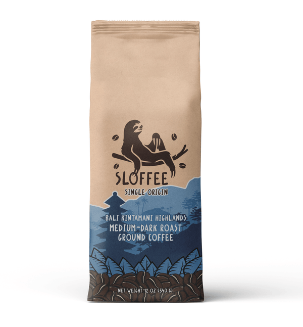 Bali Kintamani Highlands - Sloffee - Single Origin - Medium-Dark Roast - Ground Coffee