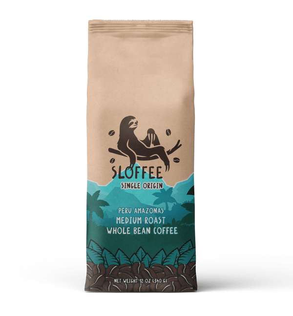 Peru Amazonas - Sloffee - Single Origin - Medium Roast - Whole Bean Coffee