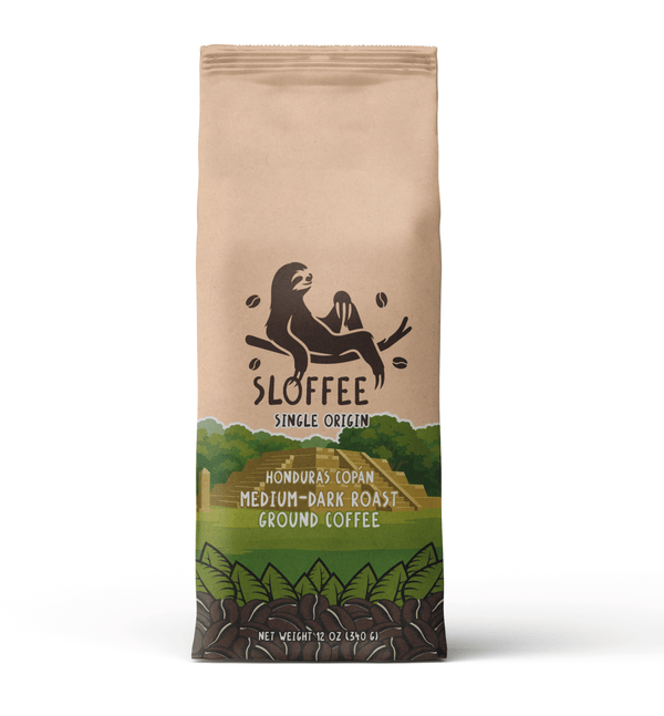 Honduras Copán - Sloffee - Single Origin - Medium-Dark Roast - Ground Coffee 