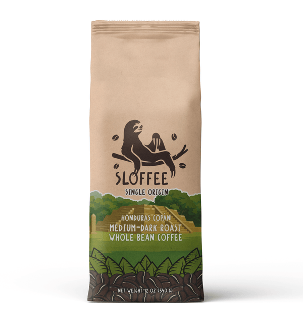 Honduras Copán - Sloffee - Single Origin - Medium-Dark Roast - Ground Coffee 